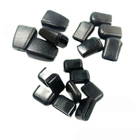 En gros : Cache-tuyau plat noir de protection, Patins antidérapants pour meubles en fer forgé, Accessoires en silicone pour supports de bols et assiettes
