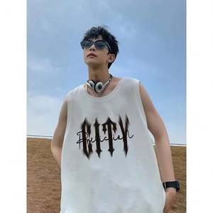 T-shirts sans manches à impression intégrale, T-shirt surdimensionné, impression 3D de dessins animés, vêtements de rue pour couples, unisexe, taille plus, T-shirt pour homme, gilet - Product Image 5