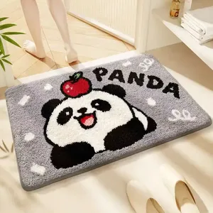 Alfombra de Entrada con Diseño de <span class=keywords><strong>Oso</strong></span> de Dibujos Animados, Suave <span class=keywords><strong>y</strong></span> Esponjosa, Antideslizante, Absorbente, Decoración para <span class=keywords><strong>el</strong></span> Hogar, Regalo - Product Image 5