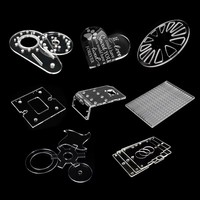 Feuilles d'acrylique découpées au laser sur mesure 1-10 mm – Fabrication de précision en plexiglas pour caches et protections de machines