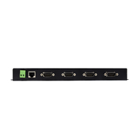 Servidor Serial Industrial Ethernet de 8 Puertos RS232 RS485 a Ethernet TCP/IP Modbus, Gateway Industrial ZLAN5843A