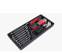 Kit d'outils combinés 168 pièces avec clé à cliquet et douilles, mallette rigide, pour réparation domestique OEM