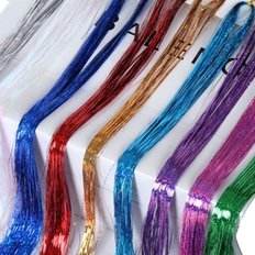 Extensiones de cabello con brillo centelleante WFGJDEF GWM Cabello humano Premium con efecto de brillo - Product Image 1