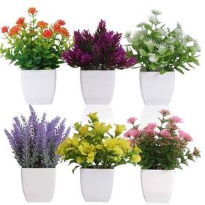 Plantes artificielles en pot, plantes artificielles de type dragon de rivière en pot, décoration pour la maison, décoration pour le bureau, plantes vertes - Product Image 1