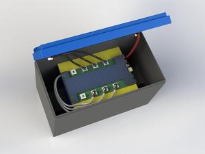 Envío Gratuito a Ucrania, Batería de Litio Lifepo4 <span class=keywords><strong>GOBEL</strong></span> de 12V 100ah para Almacenamiento de Energía Doméstica - Product Image 2