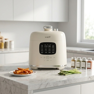 Cuisinière et soupière multifonctionnelle à commande numérique 2L, contrôle numérique de la température et de la gestion précise pour un résultat optimal - Product Image 2