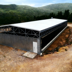 โรงเรือนโครงสร้างเหล็กสำหรับเลี้ยงวัว/ไก่/แกะ แบบโมเดิร์น พร้อมคานรูปตัว H - Product Image 3