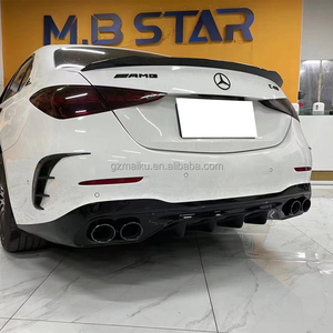 Diffuseur arrière en fibre de carbone W206 C200 <span class=keywords><strong>C250</strong></span> C43 C63 pour <span class=keywords><strong>Mercedes</strong></span>-Benz Classe C W206 <span class=keywords><strong>2022</strong></span>-2023 - Product Image 5