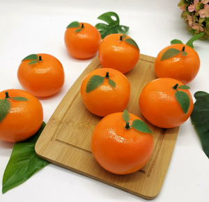 <span class=keywords><strong>Naranja</strong></span> de Alta Simulación <span class=keywords><strong>con</strong></span> <span class=keywords><strong>Hojas</strong></span>, Modelo de Decoración de Frutas de Espuma Realista, Adorno de Moda para el Hogar, Accesorio de Fotografía - Product Image 5