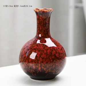 モダンヨーロピアンスタイル セラミック釉薬花瓶 - リビングルームの装飾に最適 - Product Image 6