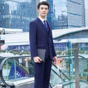 Touchhealthy Supply : Ventes Flash – Costumes et Blazers d'Affaires pour Hommes, Grandes Tailles, Respirants, Imperméables, en Velours, Col Mandarin - Product Image 5