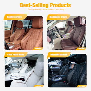 เบาะนั่งด้านหน้าสไตล์ Maybach สำหรับ C167 V167 W167 Mercedes หนังหรูหราปรับไฟฟ้าชุดอัพเกรดภายในระดับไฮเอนด์ - Product Image 5