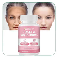 OEM S-acetyl L-Glutathion Capsules Kruiden 500mg 10000mg Huidverlichtende Beautyproducten Supplement S Acetyl Glutathion Capsule