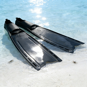 Wave Long Blade Freediving Fins PP Fin Plates Soft Lightweight Flexible Swimming Fins For Scuba Diving - Product Image 2