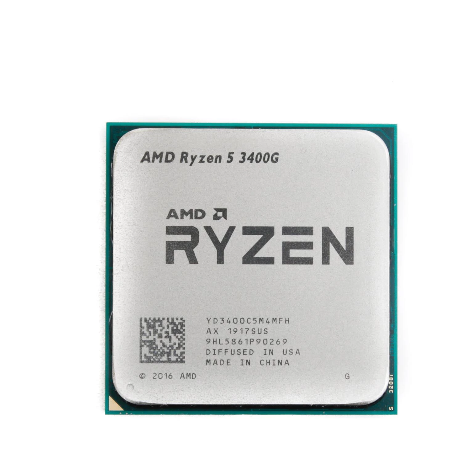 AMD R5 3400G - Quad-Core Desktop CPU with 4 MB L3 Cache