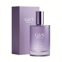 Botol Parfum Kaca Silinder Berkualitas Tinggi Eksklusif G&S dengan Pompa Semprot Kemasan Mewah yang Dapat Disesuaikan Desain Asli