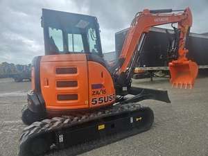 รถขุดขนาดเล็กมือสอง Hitachi ZX55USR-5a ราคาถูก พร้อมใบรับรอง CE ผลิตในญี่ปุ่น มีสินค้าในสต็อก - Product Image 2