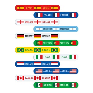 Pulsera <span class=keywords><strong>de</strong></span> sujeción con diseño <span class=keywords><strong>de</strong></span> bandera <span class=keywords><strong>para</strong></span> identificación <span class=keywords><strong>de</strong></span> invitados en recepciones <span class=keywords><strong>de</strong></span> boda, recuerdo <span class=keywords><strong>de</strong></span> agradecimiento - Product Image 3
