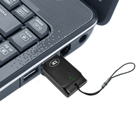 Interfaz Original ACS ACR39T-A3 OTG, minilector de tarjetas inteligentes, contacto de bolsillo, EMV, CCID