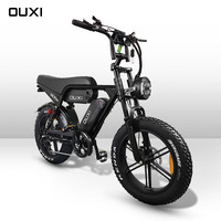 Vélo électrique Ouxi C80 Pro 120 km, 48 V 30 Ah, cadre en aluminium, pneus 20 pouces, VTT électrique, entrepôt UE/Royaume-Uni