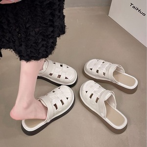 Nuevas Sandalias de Verano 2025 para <span class=keywords><strong>Mujer</strong></span>, Pantuflas de Mezclilla Ligeras, Casuales, para Exteriores, para Mujeres Embarazadas, con Tacón Plano, Estilo Forestal, a la Moda - Product Image 2
