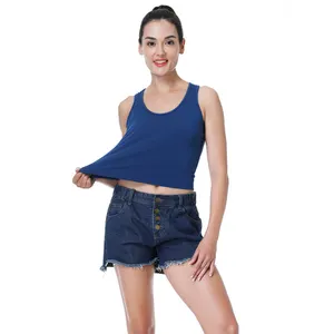 Wholesale Cotton Sexy Women Tank Top Crop Top