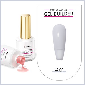 JTING Gel Constructeur 72 Couleurs 15ml, Gel UV LED Soak Off en Bouteille pour Renforcement et Extension des Ongles en Salon - Product Image 3