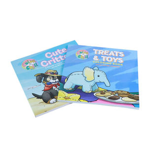 Libro de Colorear para Niños, Libro de Actividades Cuadrado Personalizado para Niños, Impresión Profesional de Ilustraciones Educativas - Product Image 1