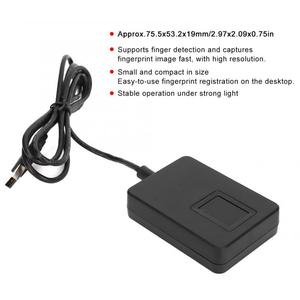 USB đầu đọc dấu vân tay 500DPI Độ phân giải nhân viên tham dự sinh trắc học Scanner live10r zk9500 zktime phần mềm cho - Product Image 3