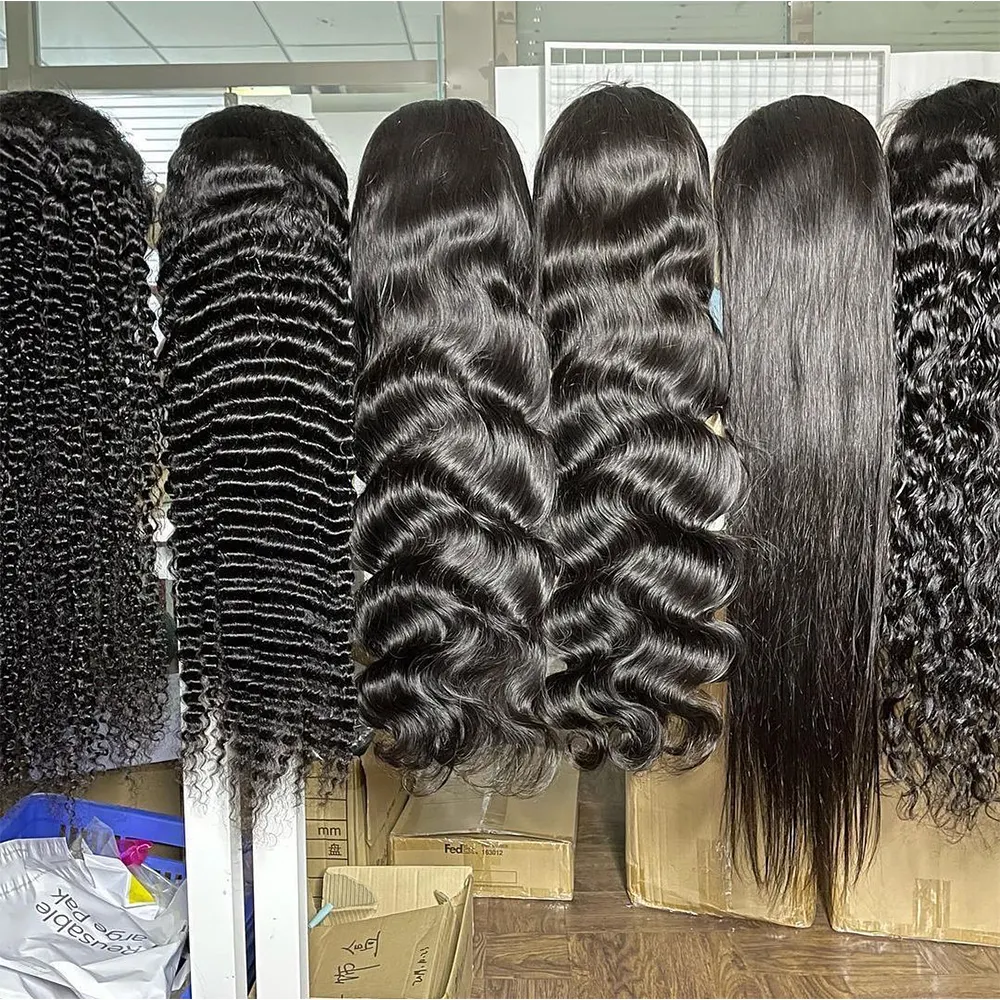Hair Bob Wigs Lace Wig for Black Human Hair Cheap Raw Indian 150% 180% 200% Density Silky Straight Women Brazilian Hair 1 Piece