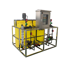 Système de dosage semi-automatique de précision PAM pour les stations d'épuration des eaux usées industrielles, haute performance