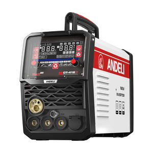 ANDELI 200Amp 110/220V double tension 6 en 1 Flux MIG/fil solide/ascenseur <span class=keywords><strong>TIG</strong></span>/bâton Machine à <span class=keywords><strong>souder</strong></span> à l'arc aluminium - Product Image 4
