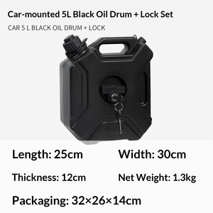 <span class=keywords><strong>Bidon</strong></span> d'huile universel multifonctionnel anti-explosion pour voiture, 5/10/20/30 litres, réservoir de carburant de secours épaissi pour voitures et motos - Product Image 6