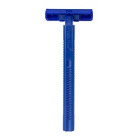 Vente en gros de rasoirs jetables à double lame Pearl Max pour hommes en acier inoxydable à tête fixe avec lames de rasage de barbier bon marché