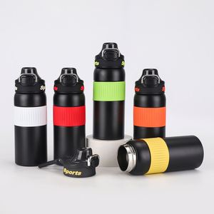 Botella de Agua Personalizada de Acero Inoxidable, Aislada al Vacío, Antiderrames, 500 ml, Aislamiento Térmico de 6-12 Horas, Portátil para Exteriores, Venta al Por Mayor - Product Image 1