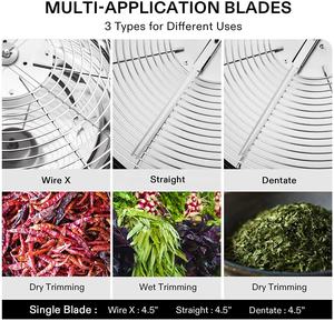 16" 19" 24" <strong>Manual</strong> Flower <strong>Leaf</strong> <strong>Trimmer</strong> Flower Stainless Steel <strong>Bud</strong> Bowl Sharp Blade <strong>Leaves</strong> Cutting Machine <strong>Leaf</strong> <strong>Bud</strong> <strong>Trimmer</strong> - Product Image 6