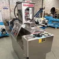 Machine à souffler les céréales, le riz et les granulés en acier inoxydable, extrudeuse d'aliments soufflés en promotion