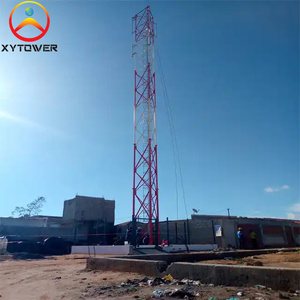 3-Chân Lưới Thép Ống Mạ Kẽm 5G Lò Vi Sóng Điện Thoại Di Động Đài Phát Thanh Viễn Thông Thông Wifi Tháp - Product Image 5