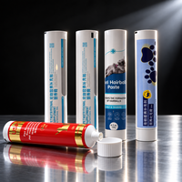 Tube de complément alimentaire pour animaux domestiques en aluminium-plastique grande capacité avec bouchon à vis, paroi épaissie, récipient durable pour nutrition animale