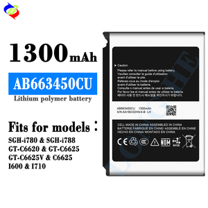 ใหม่ 1300mAh <span class=keywords><strong>แบตเตอรี่</strong></span>ทดแทนสำหรับซัมซุง SGH-i780/SGH-i788/<span class=keywords><strong>GT</strong></span>-C6620/<span class=keywords><strong>GT</strong></span>-C6625/<span class=keywords><strong>GT</strong></span>-C6625V/C6625/I600/I710 - Product Image 2