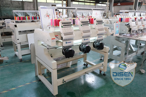 China Hot Sale 3heads <strong>Computer</strong> Digital Automatic Caps and Shirts <strong>Sample</strong> 3 Head Embroidery Machine Computerized Three Heads