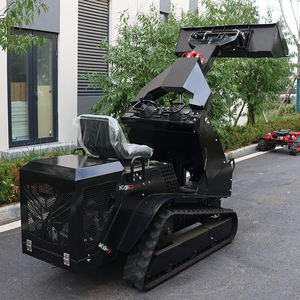 أحدث لودر أمامي صغير مدمج T490 من المصنع، لودر انزلاقي صغير رباعي الدفع مع ذراع تلسكوبي وجرافة ثلج - Product Image 6