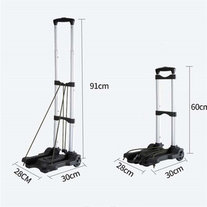Vente en gros de caddie pliable Bafuluo nouveau style super solide portable mini chariot pliable compact - Product Image 6