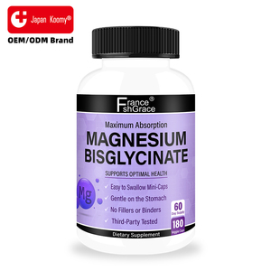 Suplemento de Bisglicinato de Magnesio Shecome de Alta Calidad, Vitamina que Promueve la Salud Ósea, 180 Cápsulas de Bisglicinato de Magnesio - Product Image 4