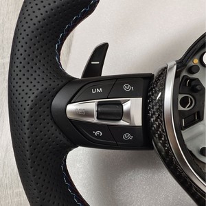 Para la serie <span class=keywords><strong>1234567</strong></span> X1x2x3x4x5x6F02F10F30F15F20, llantas deportivas de fondo plano con 3 radios y logotipo M - Product Image 4