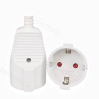 Adaptateur secteur européen 16A 250V, connecteur Schuko type F, prise Schuko, compatible France, Allemagne, Corée, Russie