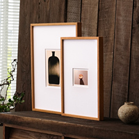 Kit de collage mural créatif et écologique en bois, 5 pièces, tailles variées 4x6 5x7 8x10 11x14, pour chambre, couloir, décoration intérieure