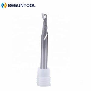 Fresadora de flauta única para herramientas de aluminio CNC, brocas de carburo sólido enrutador de alucobond - Product Image 2