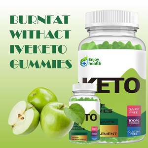 Bonbons Gommeux au Cidre de Pomme 60 Pièces Végétariens Keto pour Adultes, Aide à la Gestion du Poids et à l'Amincissement, Vitamines Marque Blanche pour la Santé - Product Image 2