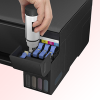 Nueva impresora de inyección de tinta L1210 L1218 tamaño A4 impresora de sublimación de 4 colores